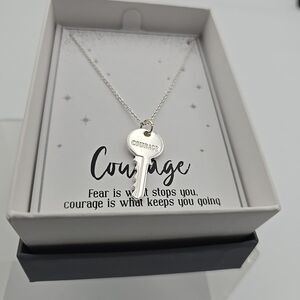 New Directions ~ Courage ~Necklace & Pendant ~ Courage New In Box Great Gift